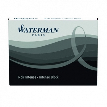 Naboje atramentowe Waterman standard czarne