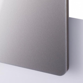 TroGlass Color Gloss metaliczny srebrny antracyt grubość 3mm